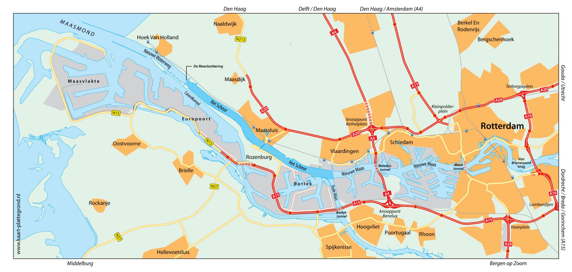 Vlaardingen ligt NIET aan de Nieuwe Waterweg | Vlaardingen24