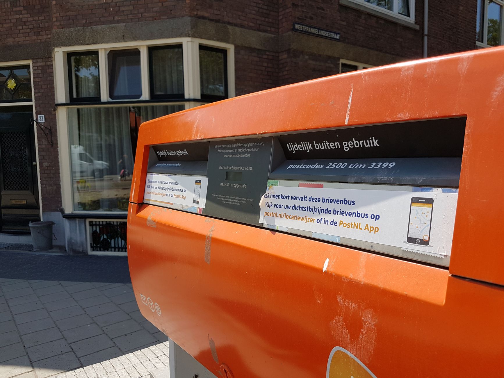 Brievenbus post nl