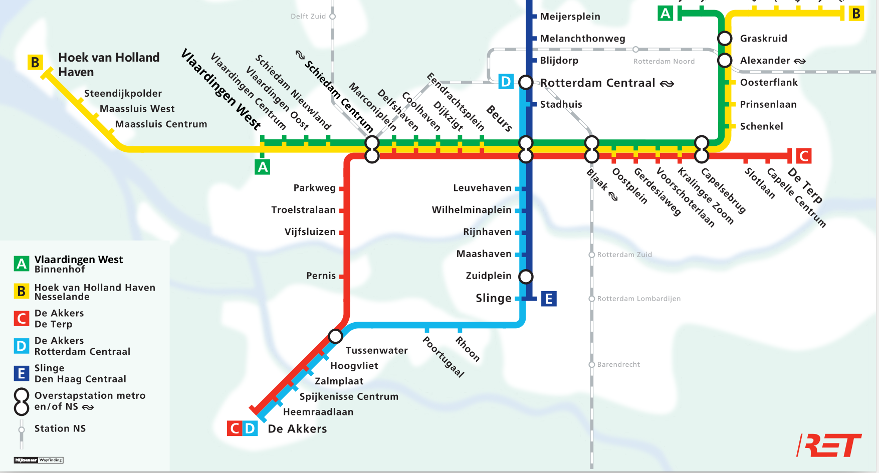 Geen metro's op Lijn Schiedam24