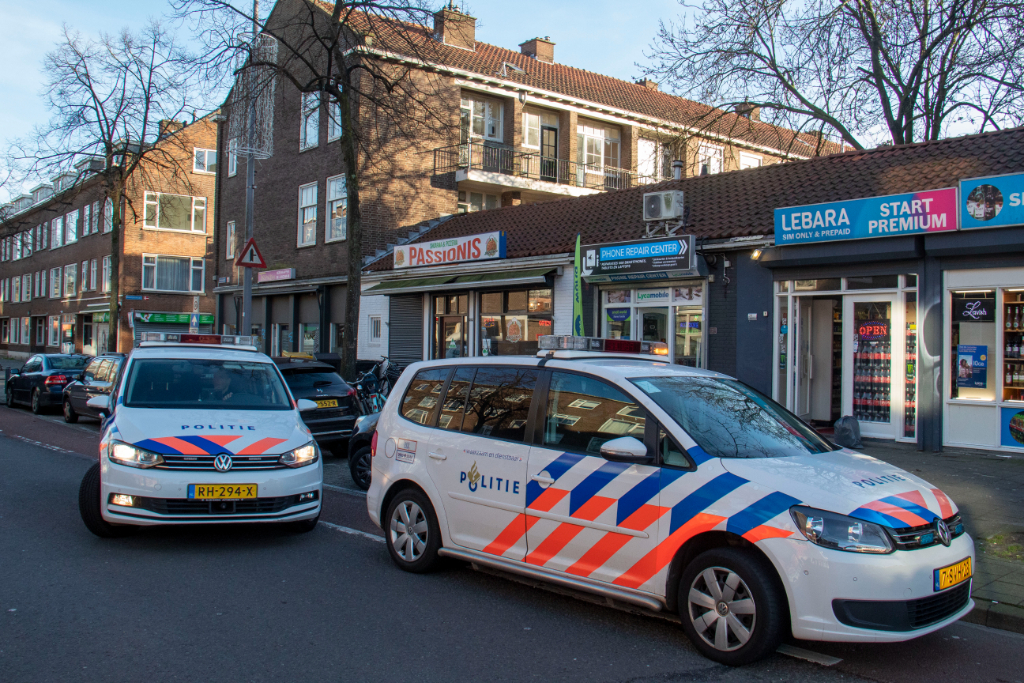 Overval in Franselaan in Bureau Rijnmond