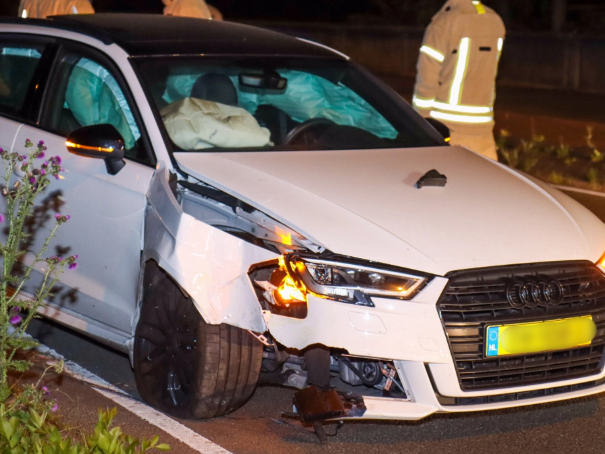 Bestuurder aangehouden na eenzijdig ongeval Heusdenslaan #Vlaardingen.