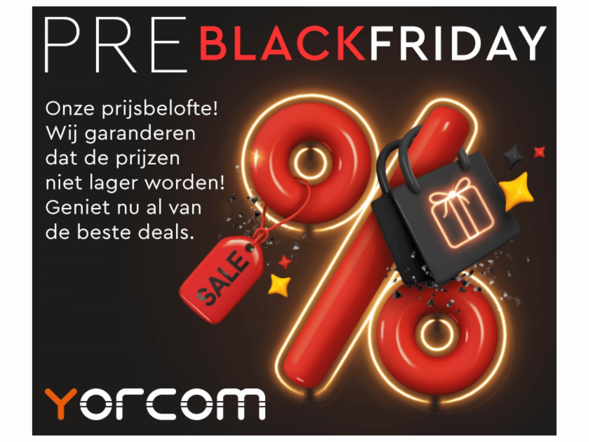 Verken de voorpret van Pre-Black Friday bij Yorcom! - Vlaardingen24