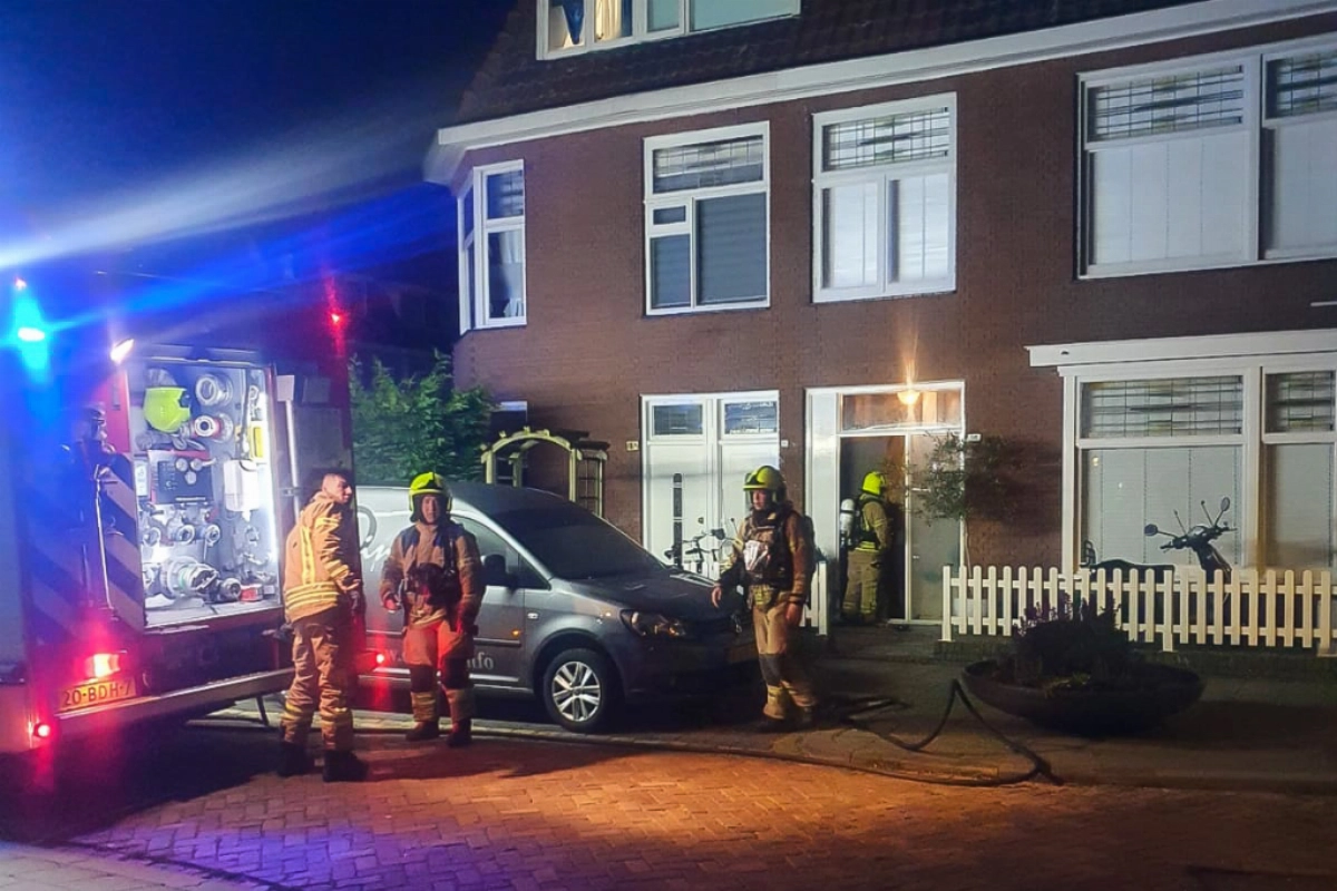 Woningbrand door kortsluiting in #Vlaardingen.