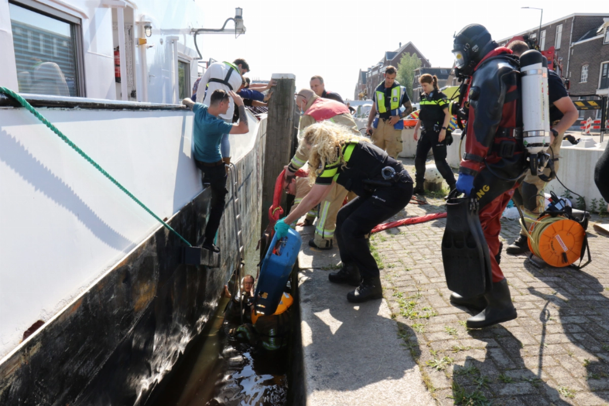 Reanimatie mocht niet baten, vrouw uit KW-haven overleden. #Vlaardingen