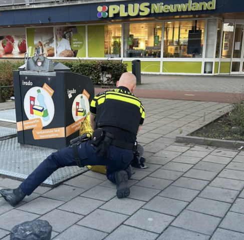 Man found having epileptic fit on Nolenslaan in Schiedam, July 2023