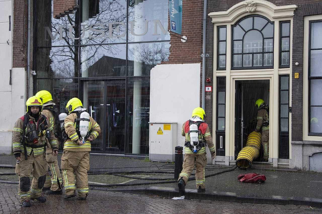 Museum gesloten na brand