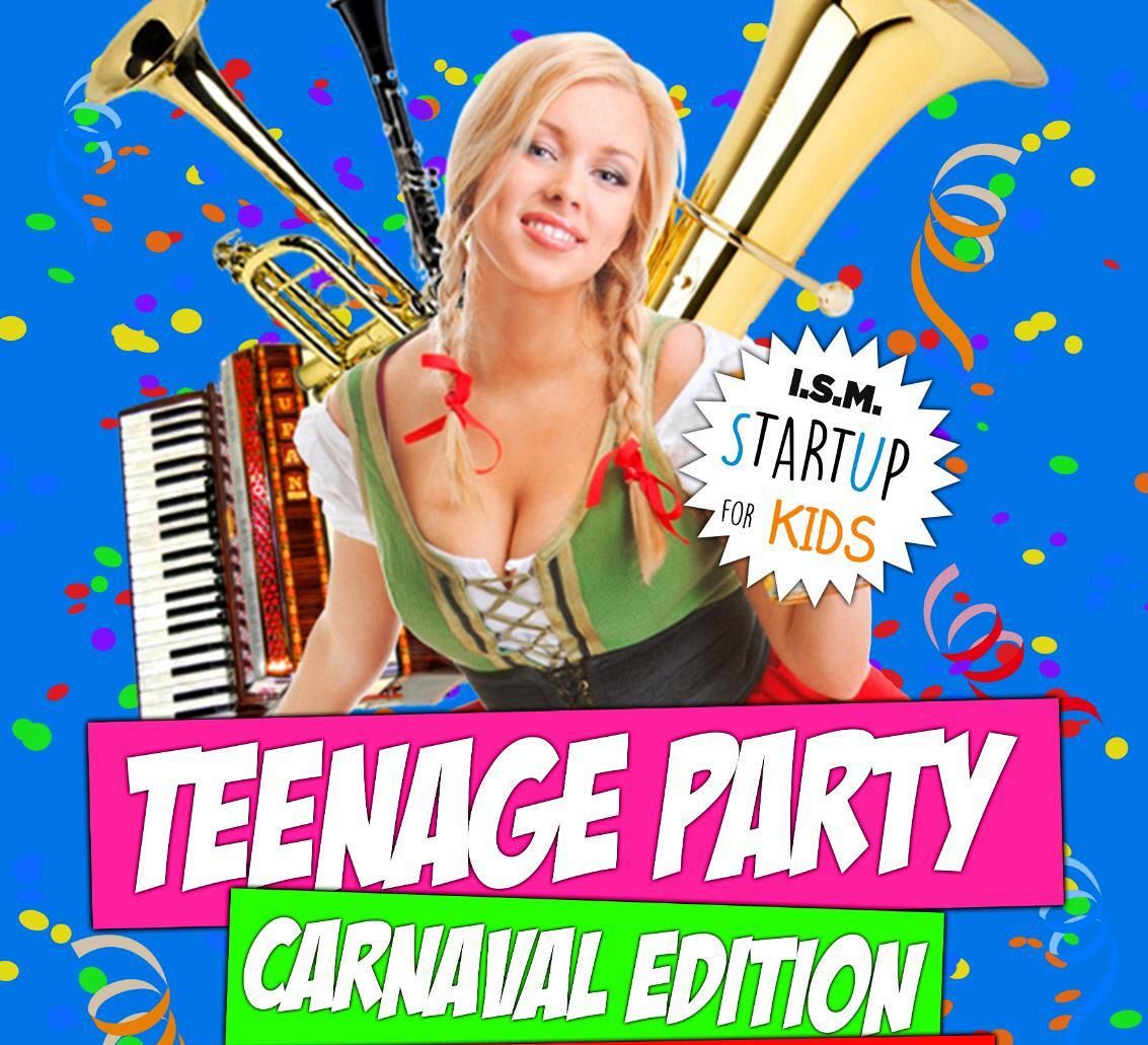 Carnavalsparty voor tieners