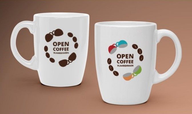 Netwerken tijdens de Open Coffee