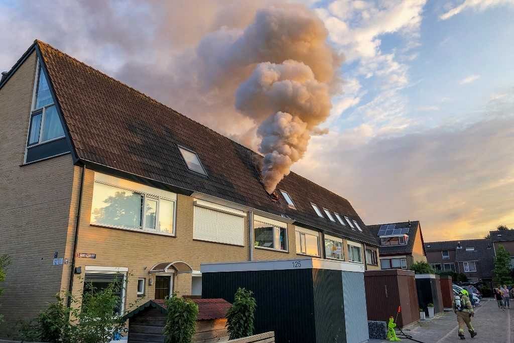Uitslaande brand in Vlaardingen