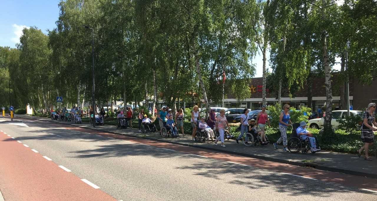 Rolstoelvierdaagse Zonnehuisgroep Vlaardingen zoekt meelopers