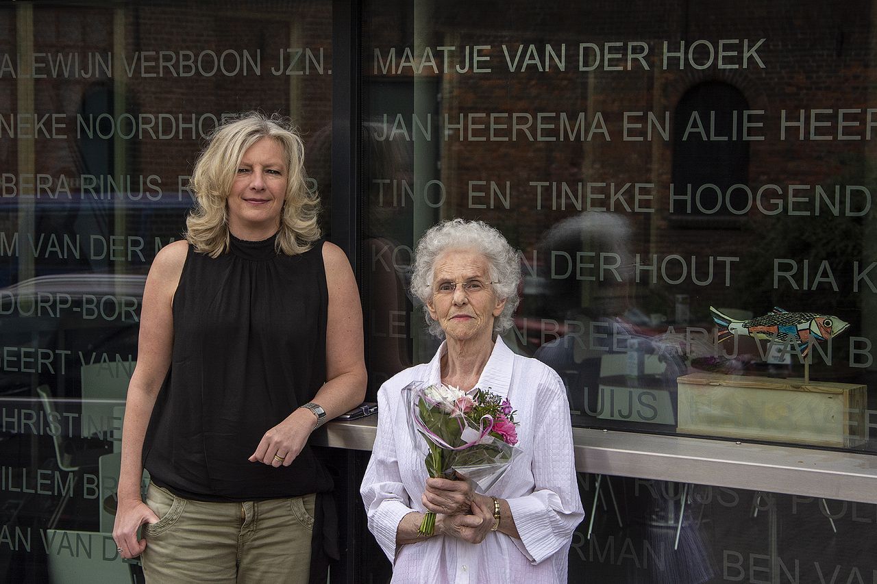 80-jarige Maatje nu maatje van Museum Vlaardingen