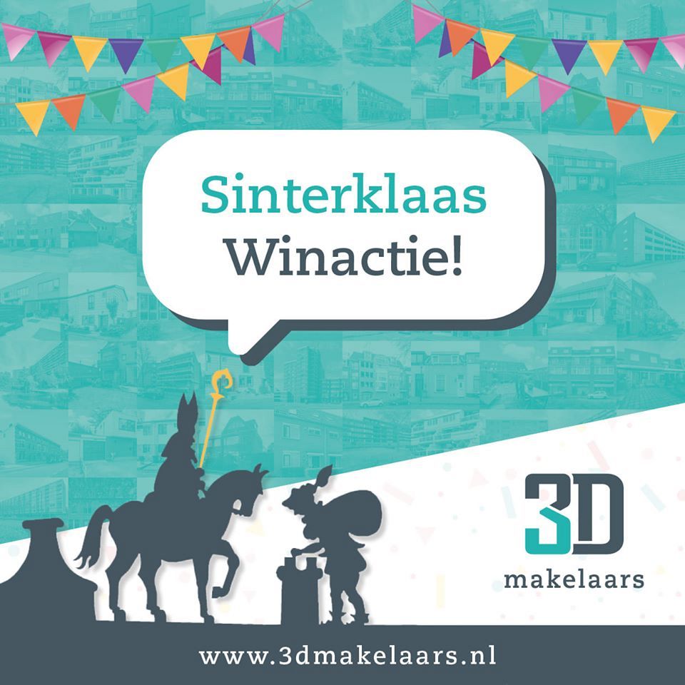 Sinterklaas Winactie bij 3D Makelaars