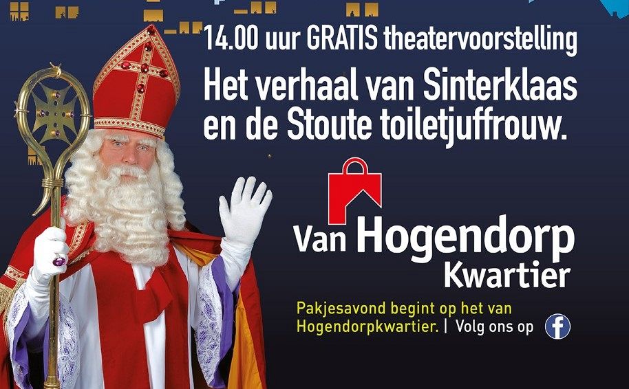 Sinterklaas Openluchttheater op het Van Hogendorpkwartier
