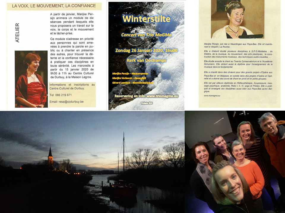 Winterstilte in Vlaanderen en Wallonië
