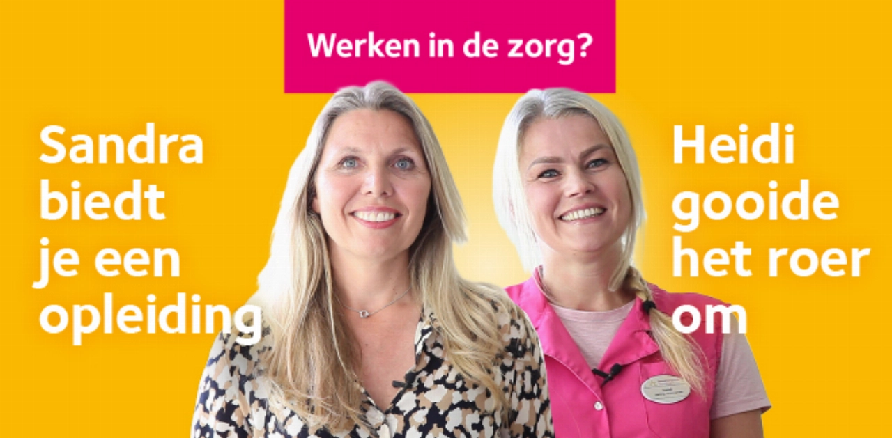 Het roer om? Kom werken in de zorg!