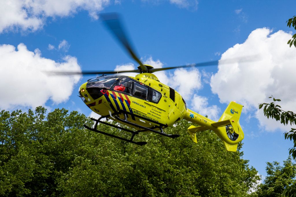 Traumahelikopter ingezet op Holysingel
