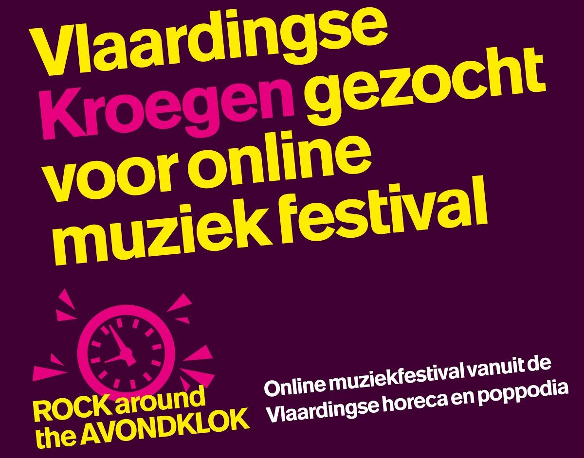 Vlaardingse Kroegen gezocht voor online muziekfestival