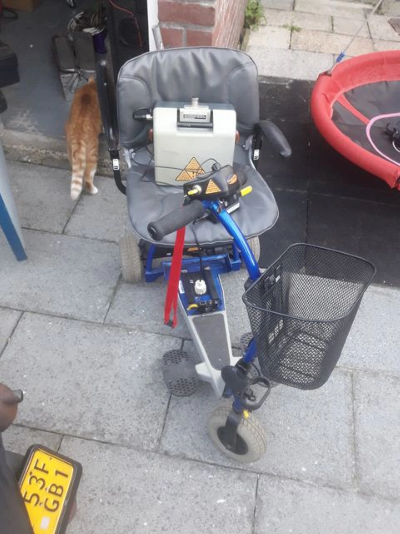 Van wie is deze scootmobiel?