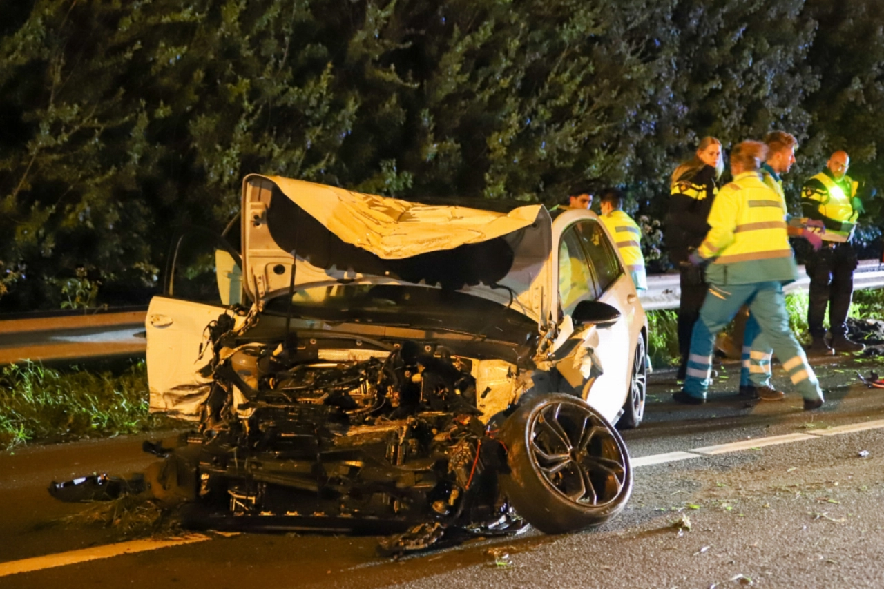 Dodelijk ongeval op de A20