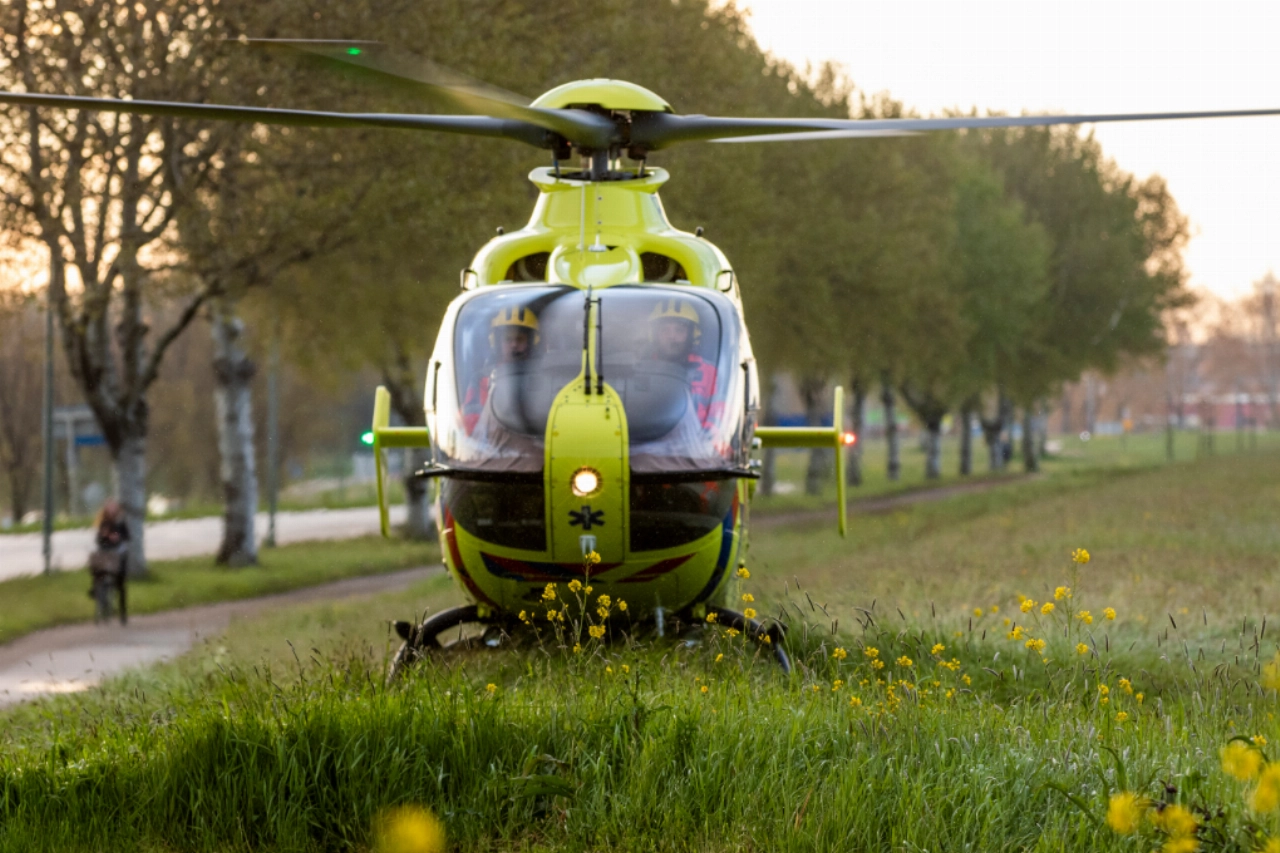 Korte inzet traumahelikopter in Vlaardingen