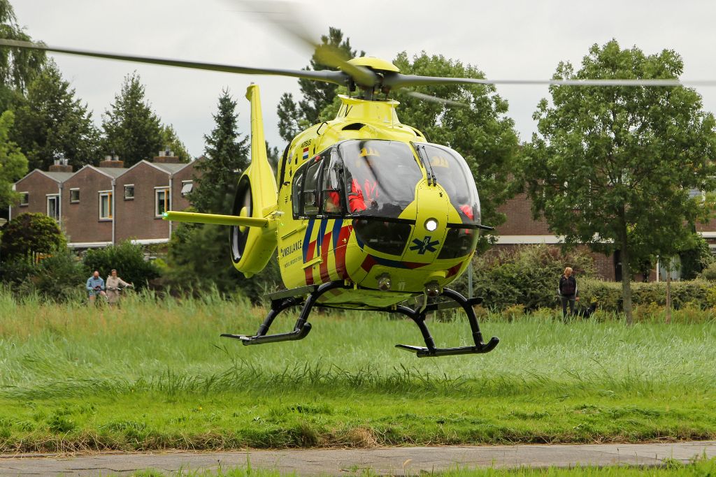 Traumahelikopter voor kind in nood