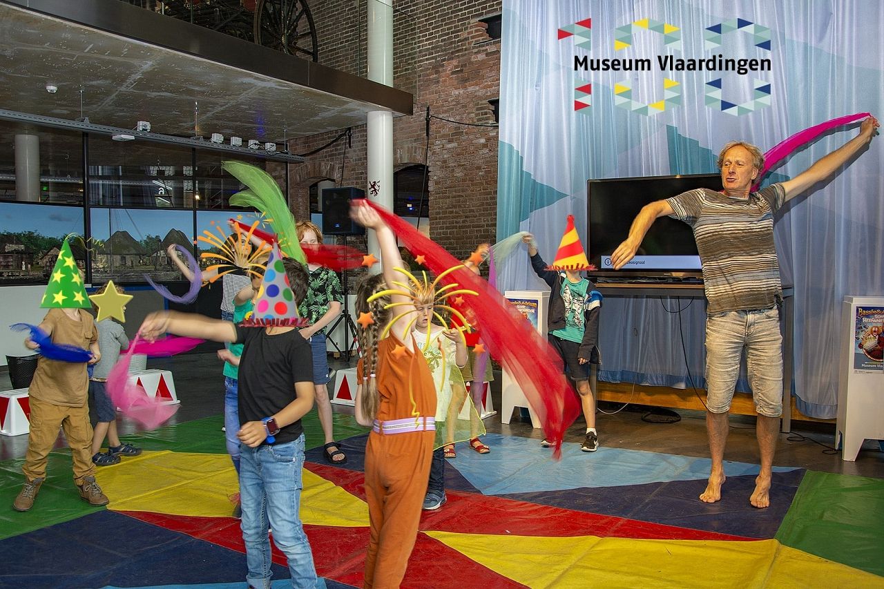 Circusworkshop in Museum Vlaardingen