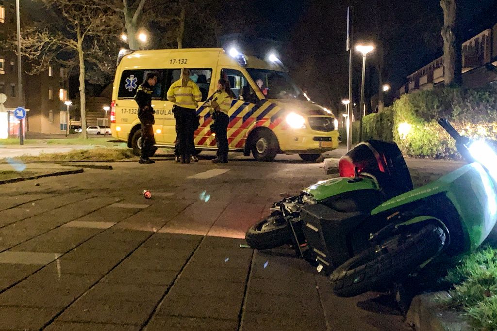 Twee gewonden bij ongeval met deelscooter