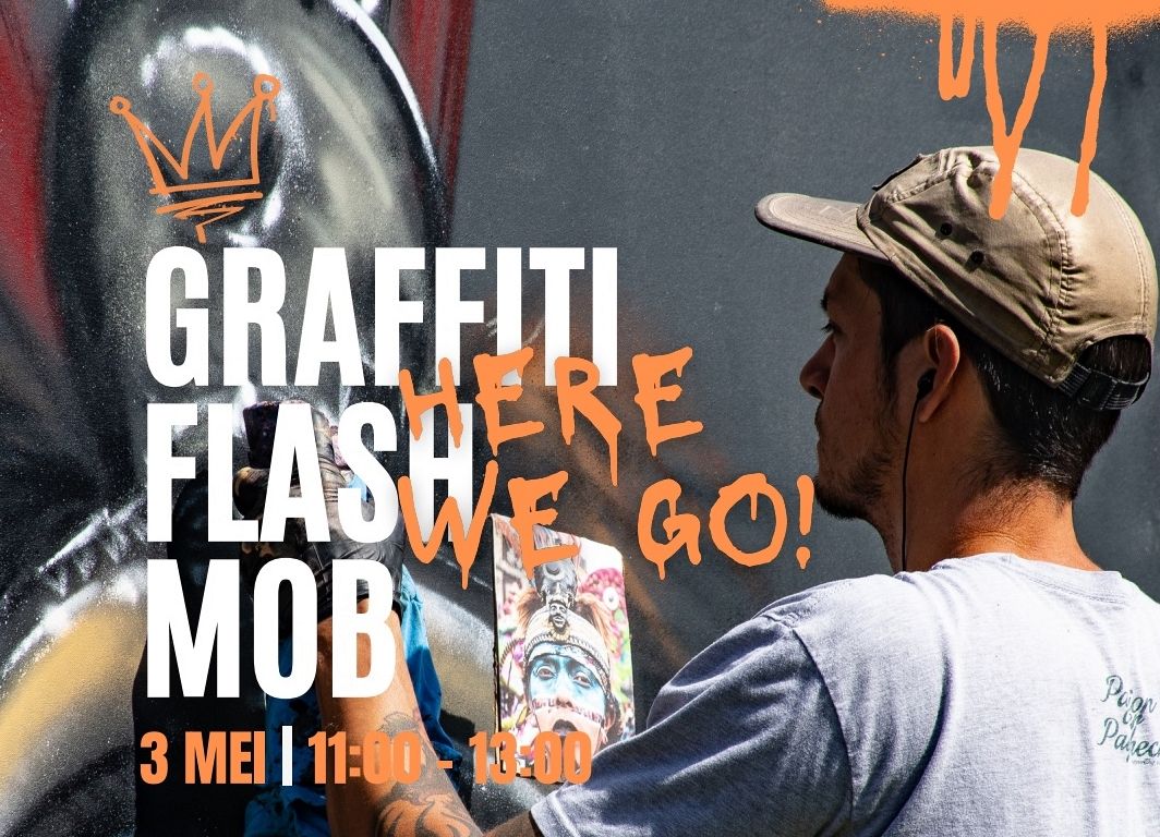 Graffiti Flash Mob in Vlaardingen