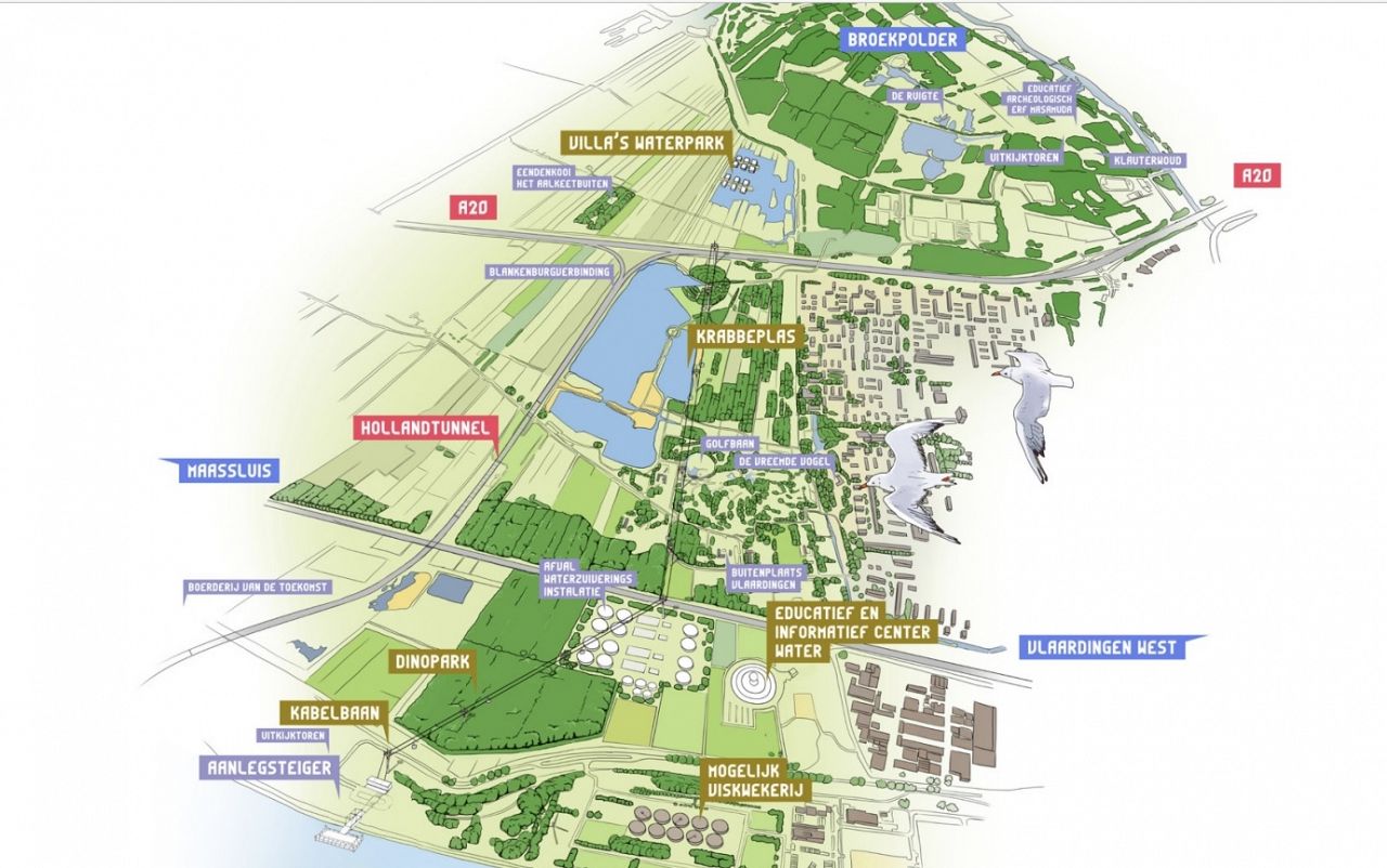 Een Dinopark, een kabelbaan en een Watermuseum in Vlaardingen