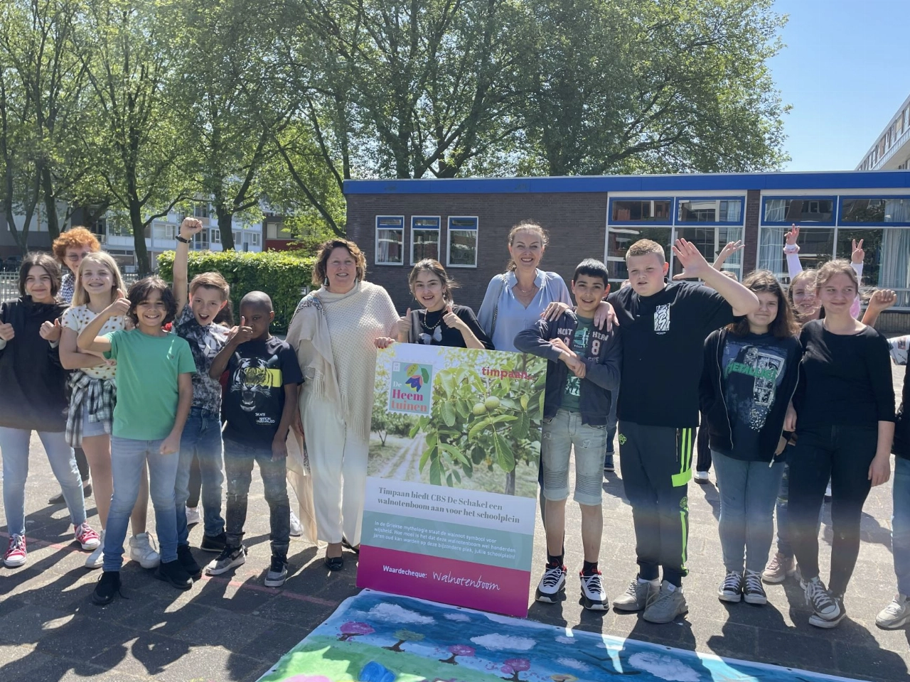 Timpaan neemt basisschoolkinderen mee in duurzame wijkontwikkeling De Heemtuinen