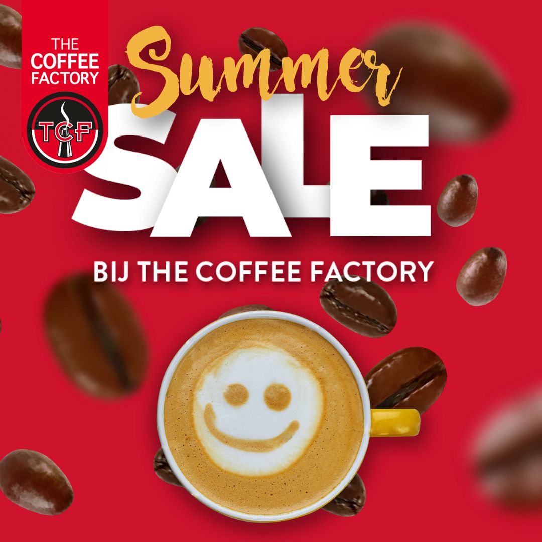 Summer Sale bij The Coffee Factory!