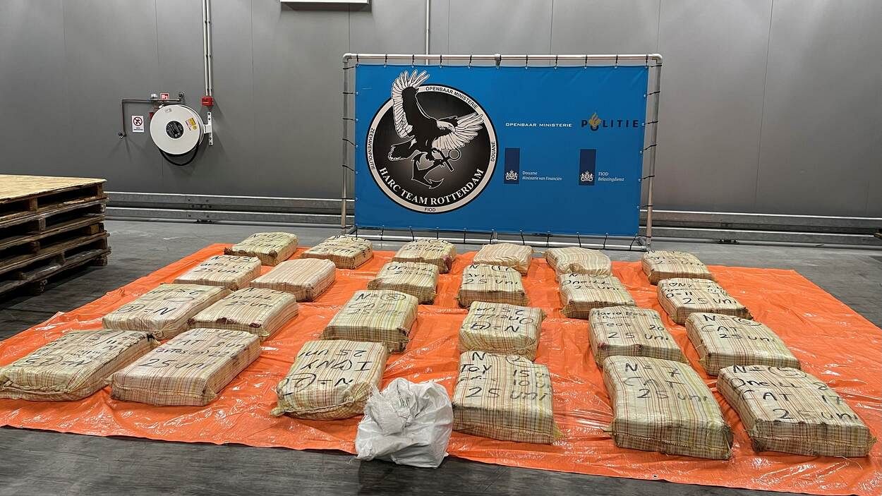 607 kilo cocaïne onderschept in Rotterdamse haven