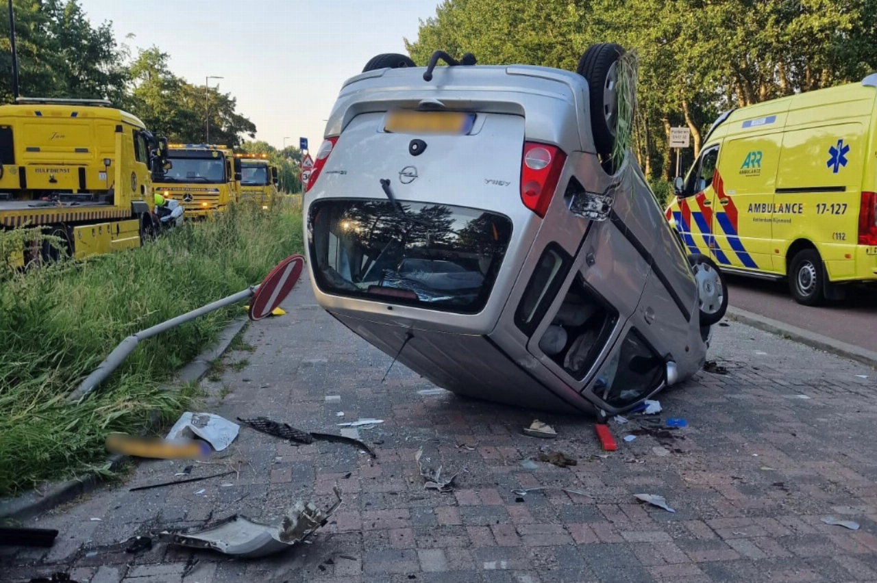 Ernstig ongeval op Marathonweg