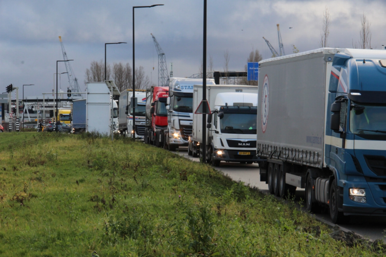 Minder te doen in Rotterdamse haven