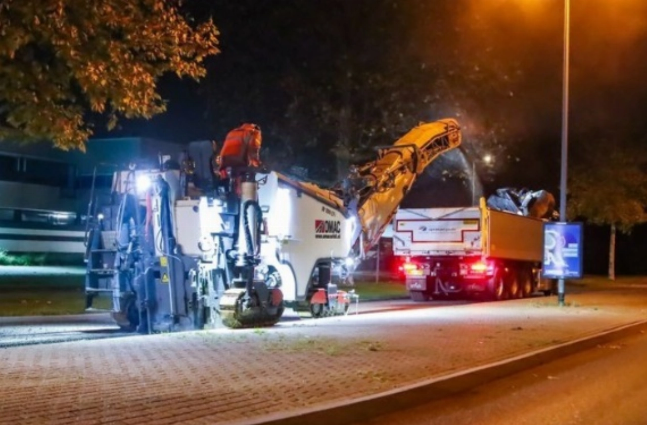 Asfaltreparaties op de planning