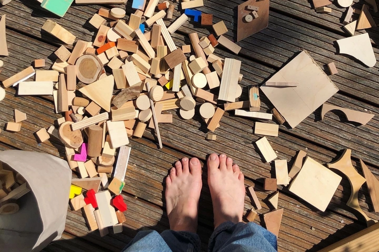 Korte cursus bouwen met hout voor kinderen