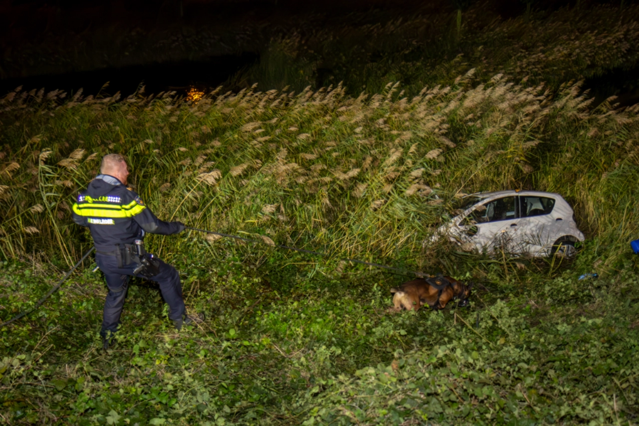 Grote zoekactie na crash op Kethelplein