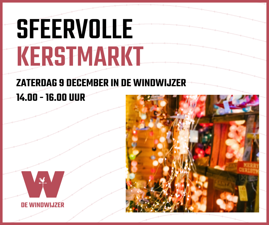 Sfeervolle Kerstmarkt in De Windwijzer