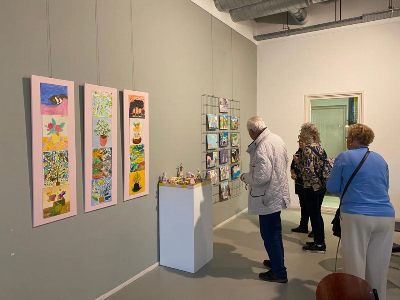 Expositie wijk-kunstenaars in KADE40