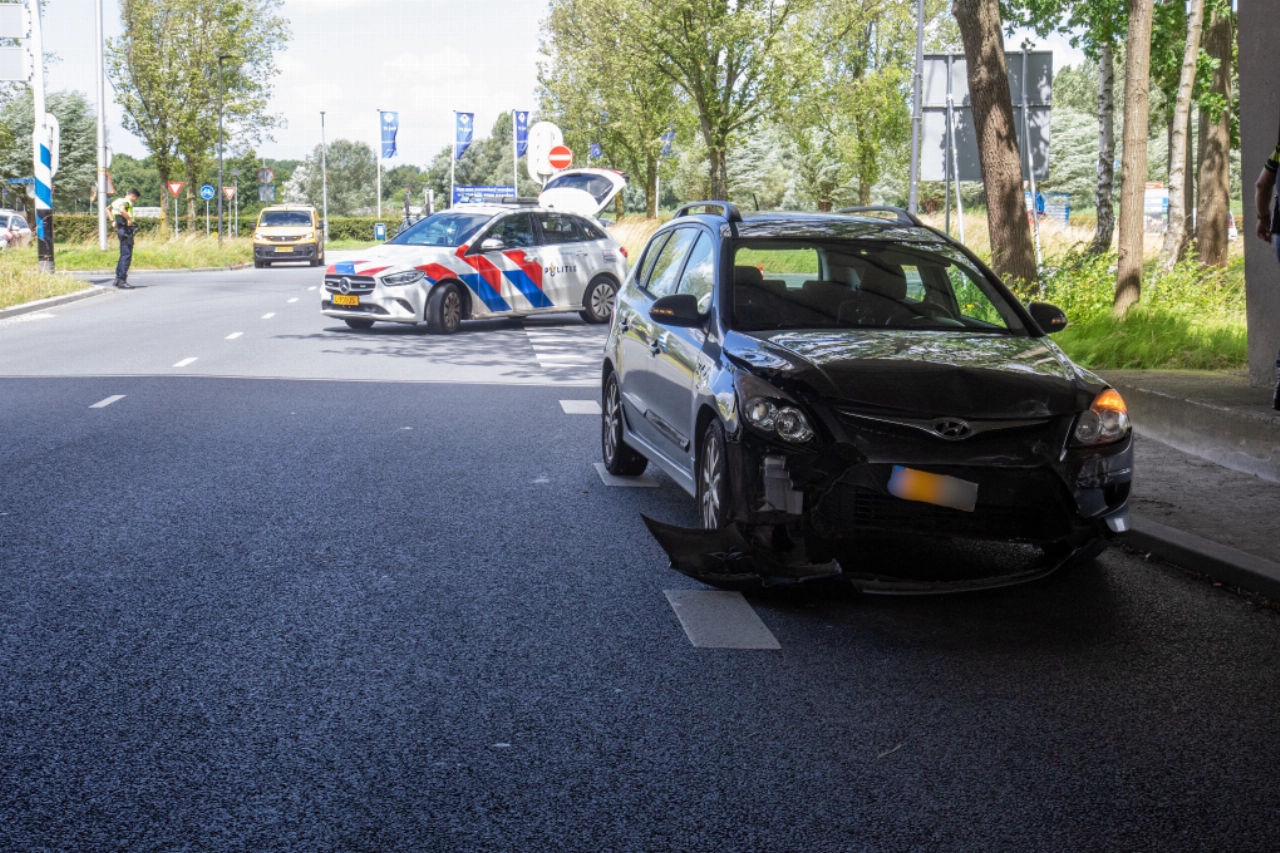 Aanrijding op de Marathonweg