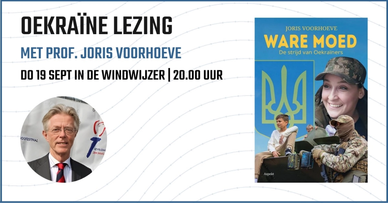 Oekraïne lezing met Joris Voorhoeve in De Windwijzer