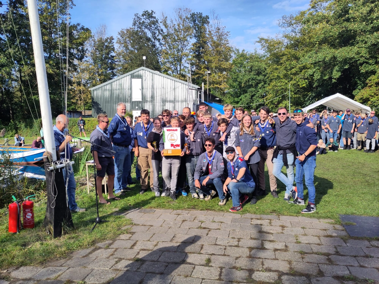 De geuzen pakken prijzen op het water