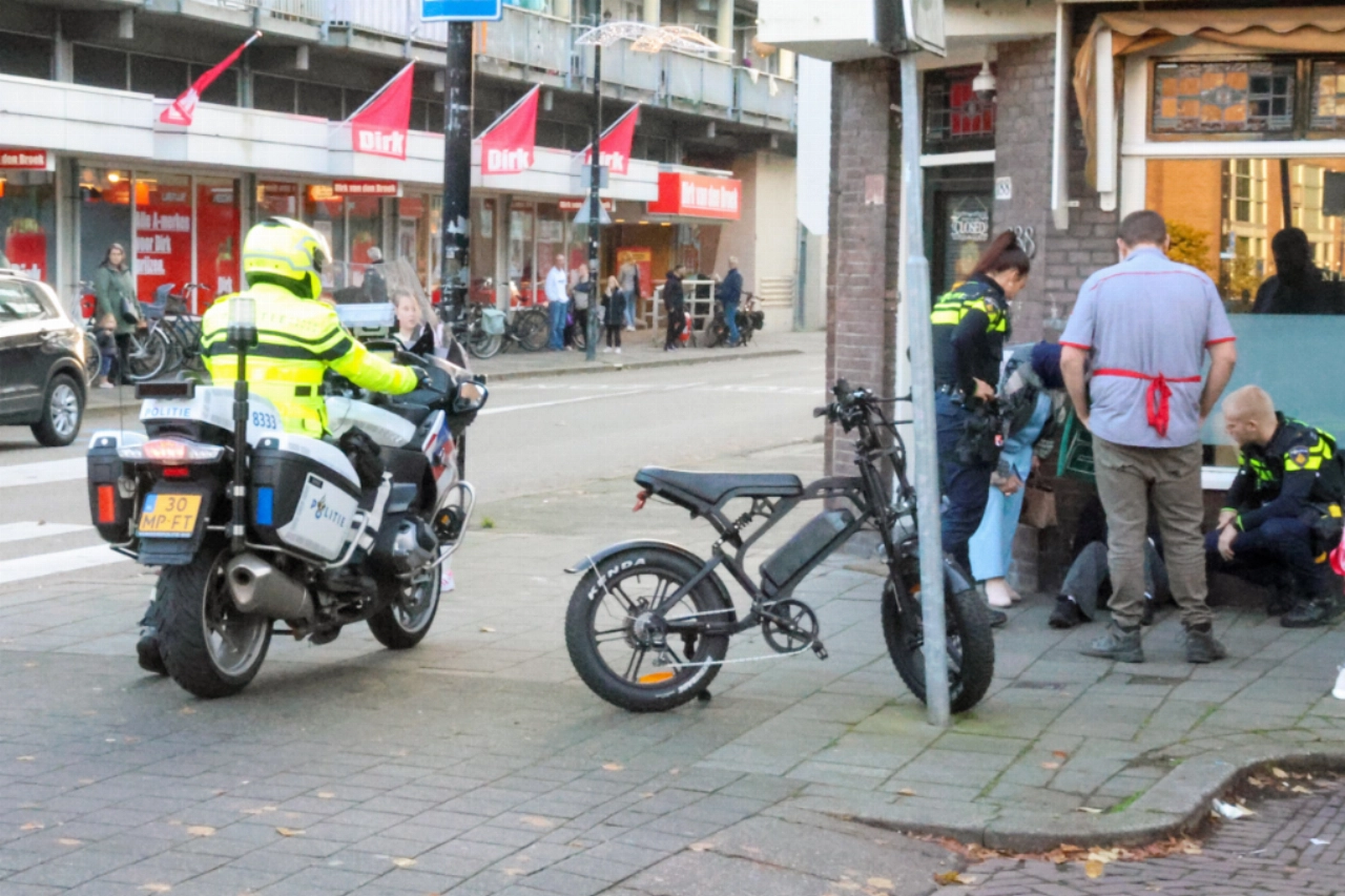 Meisje op fatbike lichtgewond na aanrijding met auto