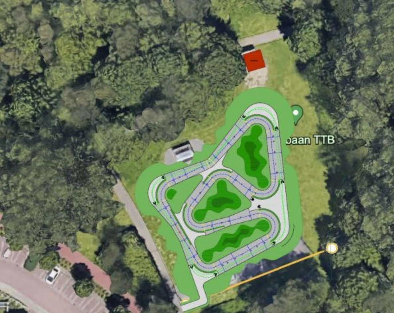 Skatebaan wordt pumptrack