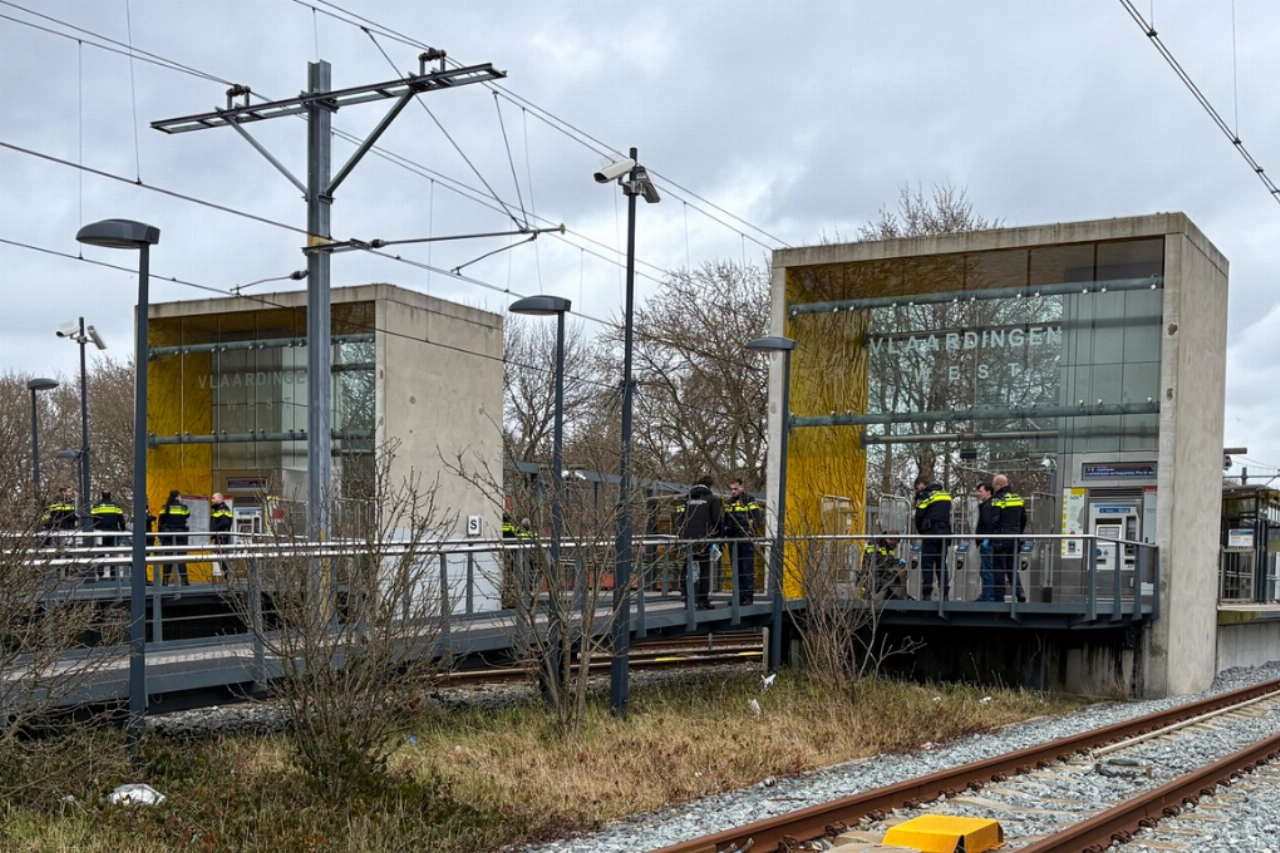 Fouilleeractie op metrostation Vlaardingen West