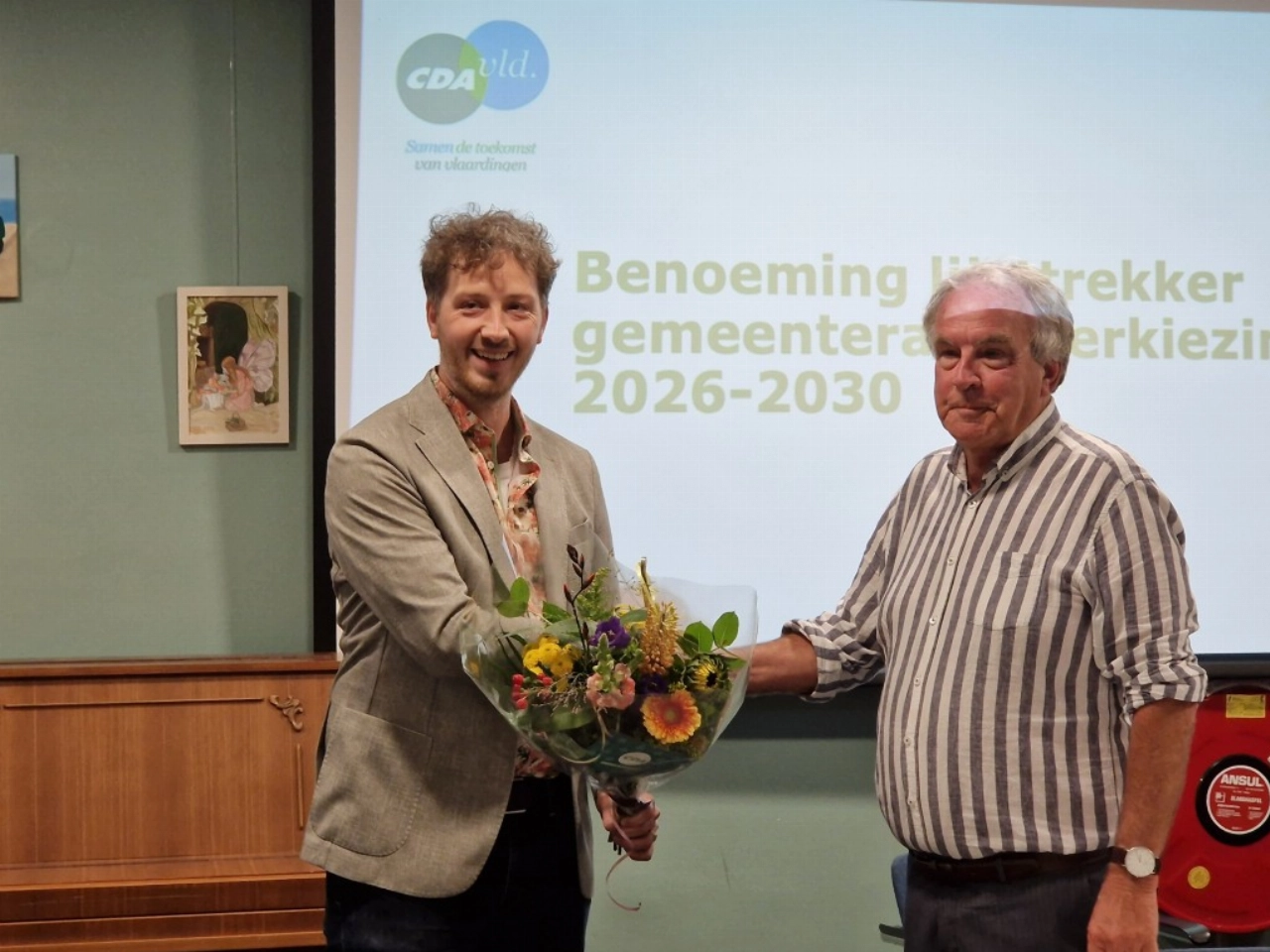 Corné Venema lijsttrekker CDA bij raadsverkiezingen 2026