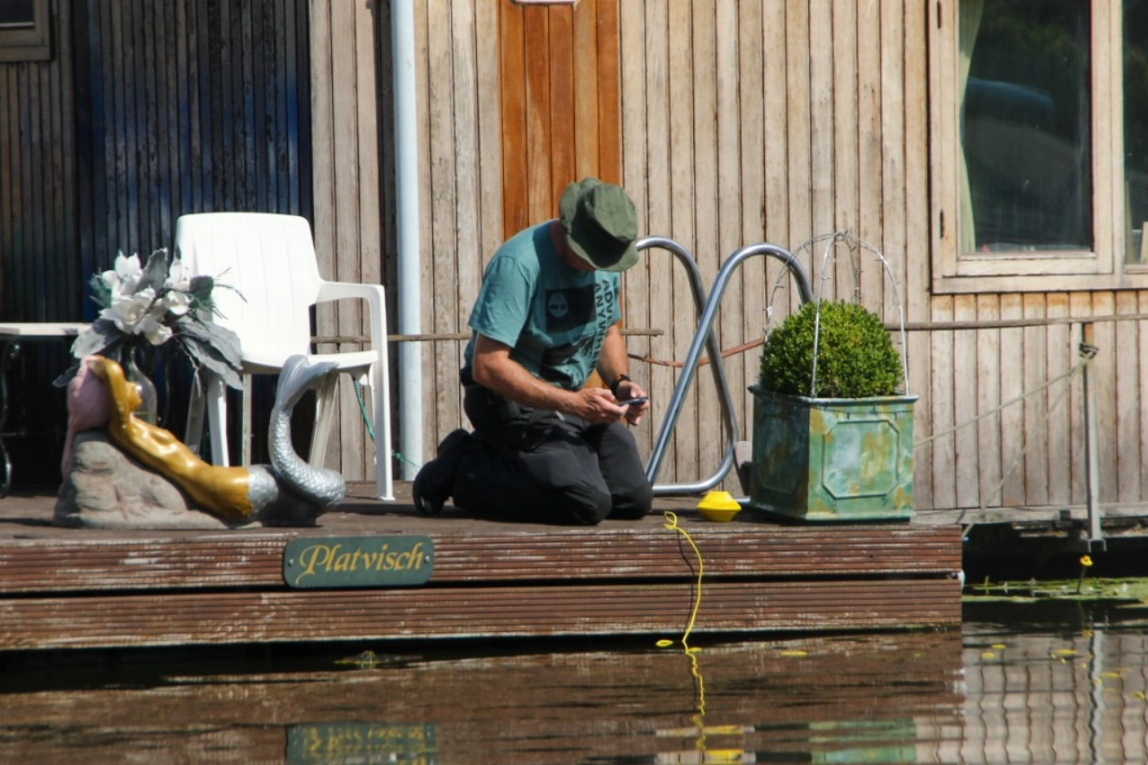 Voet gevonden in het water van de Vaart