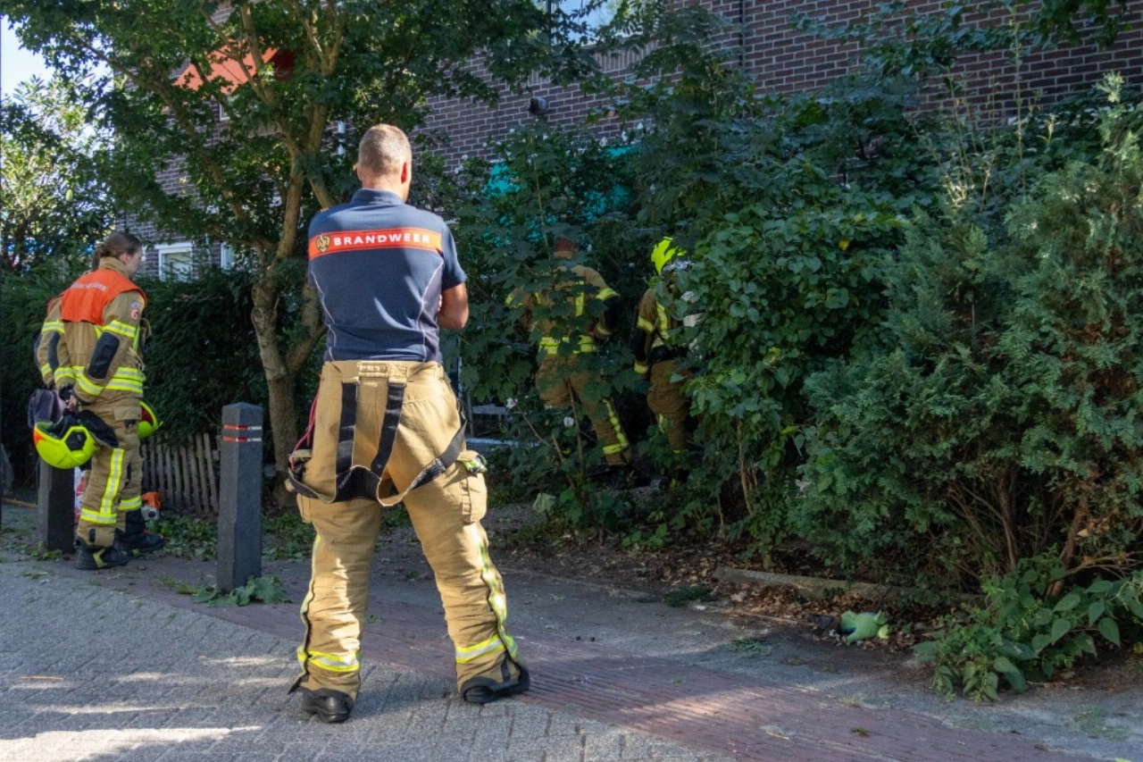 Gaslek na klusje in voortuin
