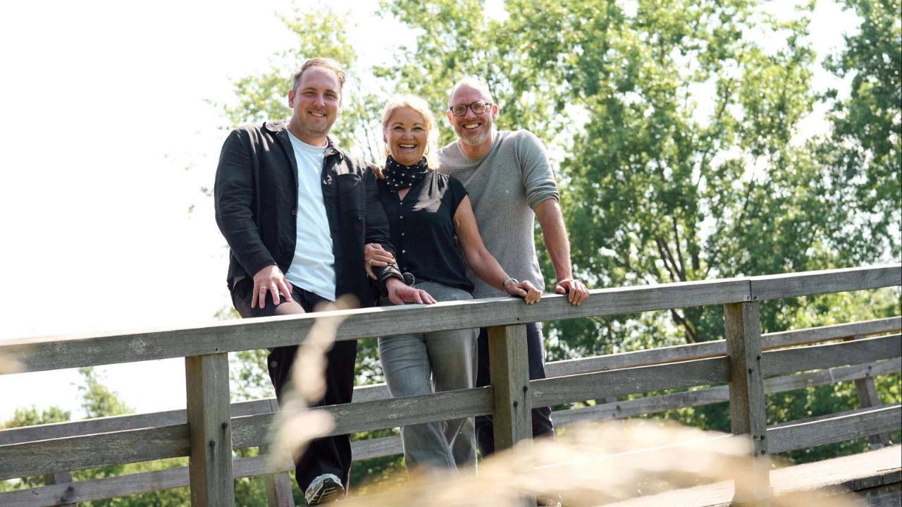 Ride for the Roses: drie Vlaardingers fietsen voor Inge