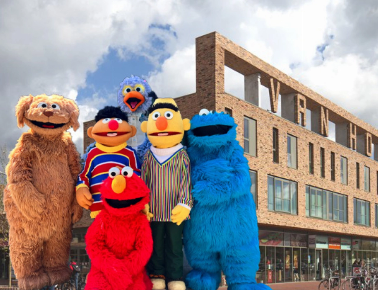 Kinderzomermarkt met Sesamstraat en een Velociraptor. Mis het niet!